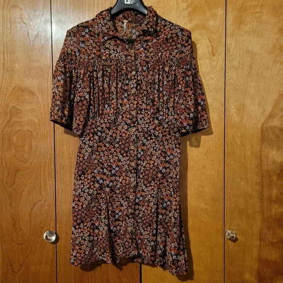 Free People Bonnie Mini Dress Sz Medium - Picture 14 of 16